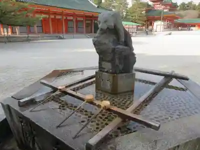 平安神宮の手水舎
