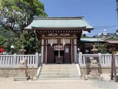 鷺宮八幡神社(保久良神社末社・お旅所)の本殿・本堂