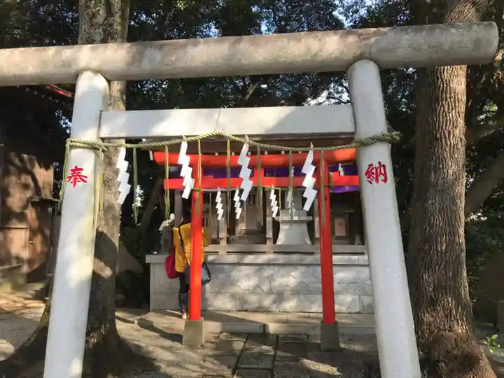 多摩川浅間神社の鳥居