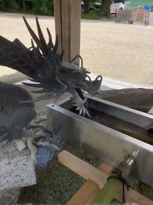 猿投神社の手水舎