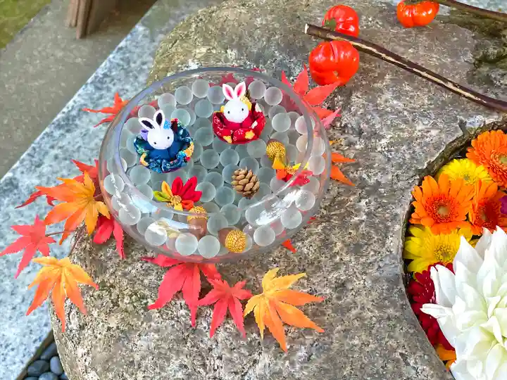 彌都加伎神社の手水舎