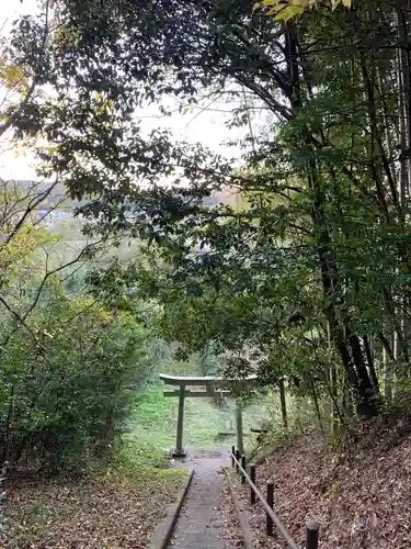 白山神社の鳥居