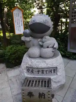 水天宮平沼神社の狛犬