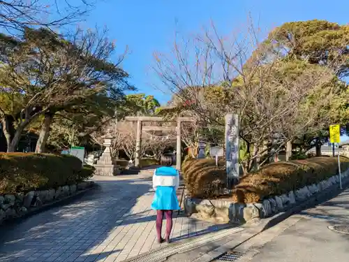 縣居神社の鳥居