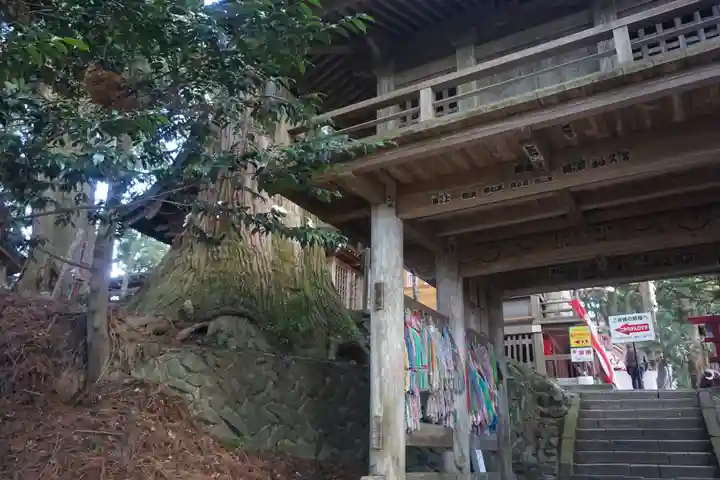 鷲子山上神社の山門・神門
