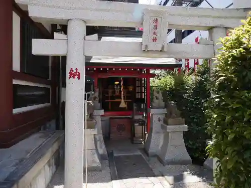 江東寺の鳥居