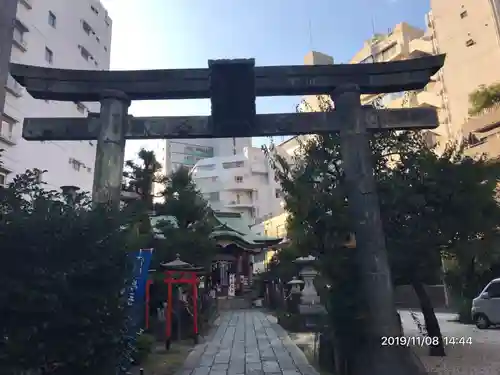 平河天満宮の鳥居