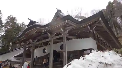 戸隠神社中社の本殿