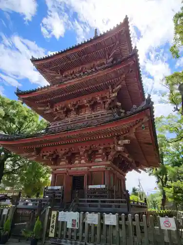 甚目寺の塔