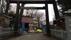 高円寺氷川神社の鳥居