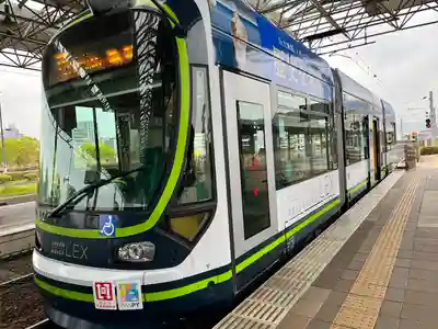 比治山神社の周辺