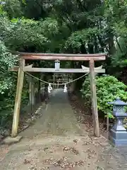 銀鏡神社の鳥居