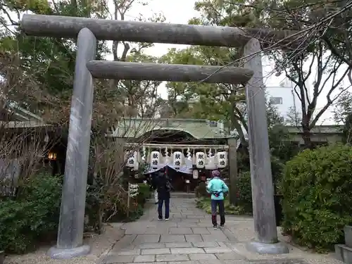 堀越神社の鳥居