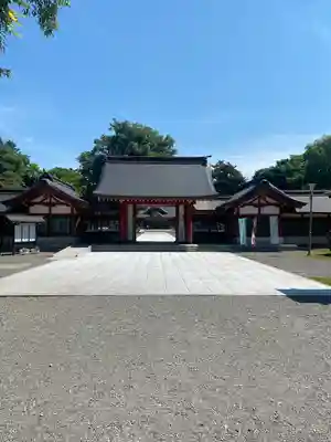 北海道護國神社の山門・神門