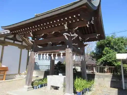 御嶽山神社の手水