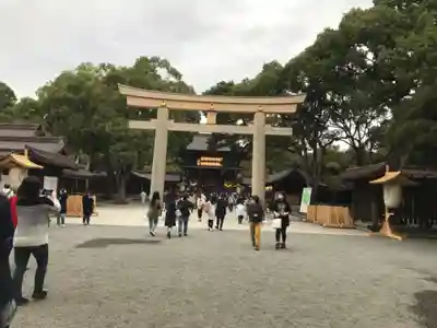 明治神宮の鳥居