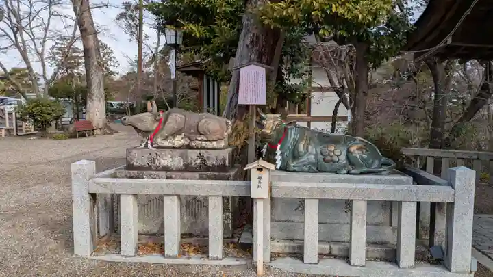 長岡天満宮の狛犬