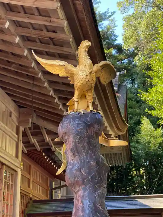 宇倍神社の狛犬