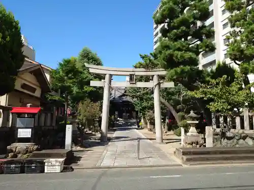 遠江分器稲荷神社の鳥居