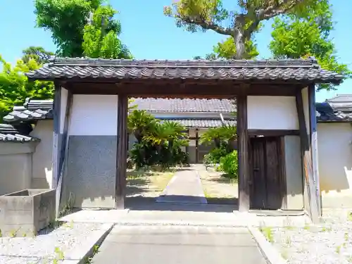 紫雲寺の山門・神門