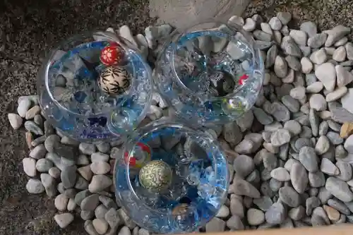 阿久津「田村神社」（郡山市阿久津町）旧社名：伊豆箱根三嶋三社の手水舎