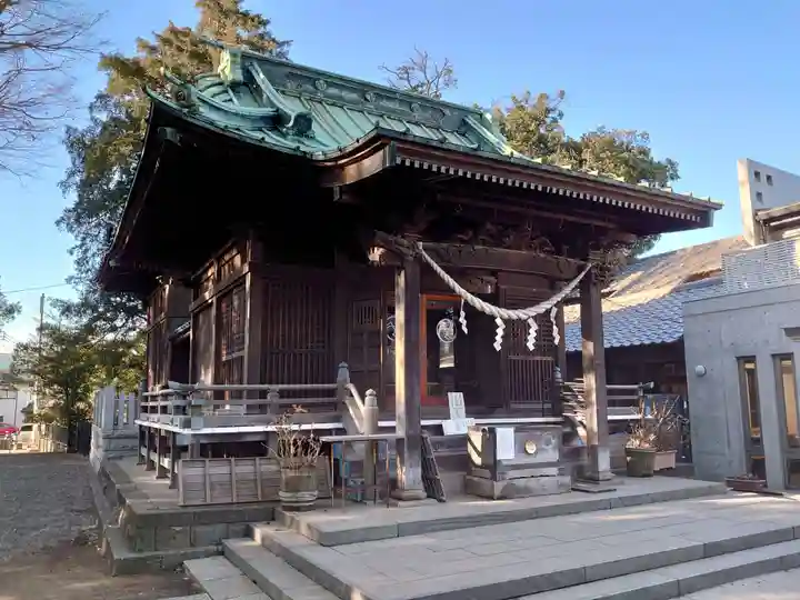 篠原八幡神社の本殿・本堂