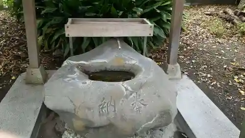 伊河麻神社の手水舎