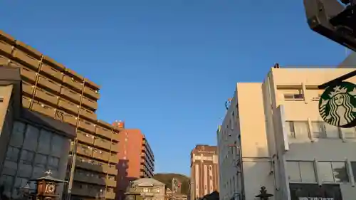 伊佐爾波神社の景色