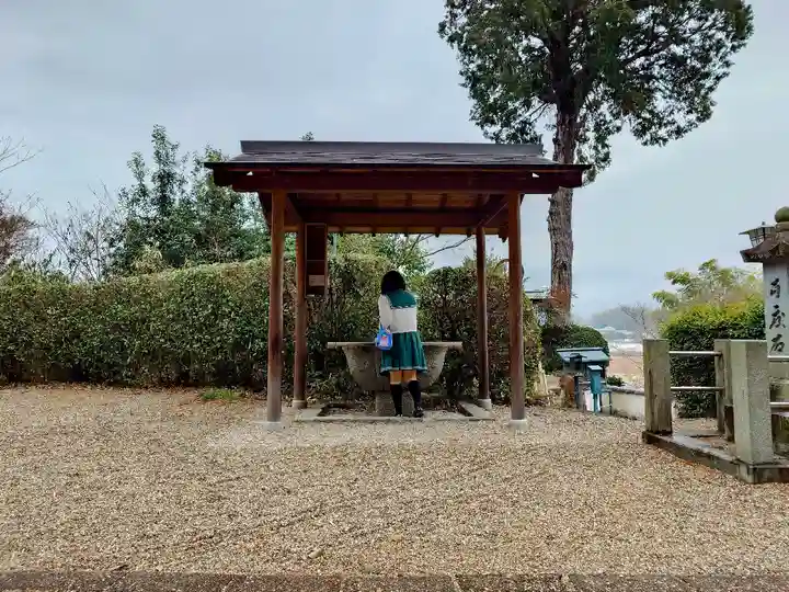 妙法寺の手水舎