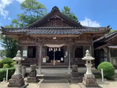 机﨑神社の本殿・本堂