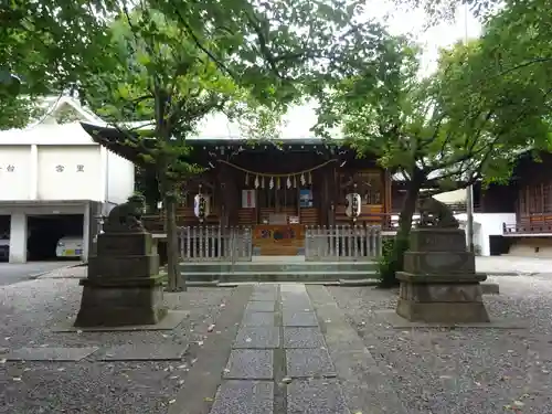 本郷氷川神社の本殿・本堂