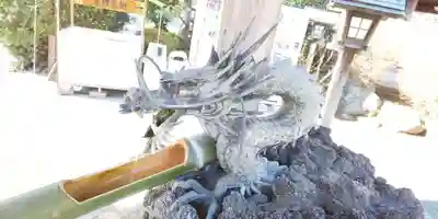 武州柿生琴平神社の手水舎