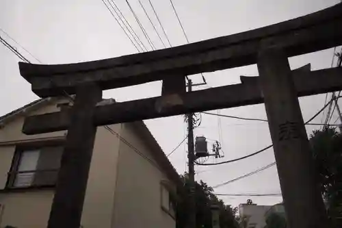 白山神社の鳥居