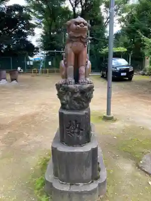 品川神社の狛犬