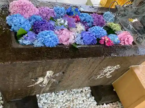 西野神社の手水舎