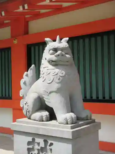 千葉神社の狛犬