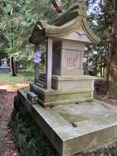 冨士御室浅間神社の末社