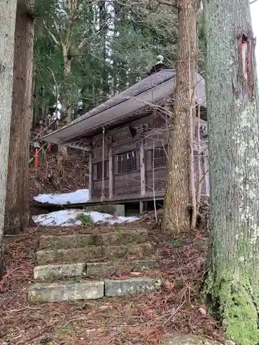 湯野上温泉神社の本殿・本堂