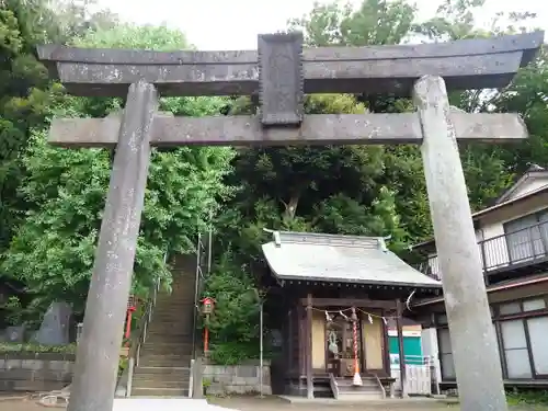 冨塚八幡宮の鳥居