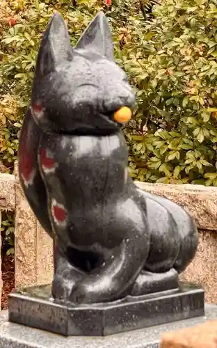 堤治神社の狛犬