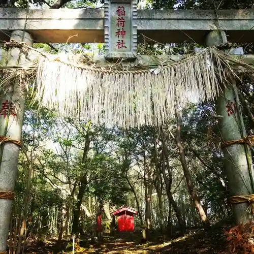 稲荷神社の鳥居