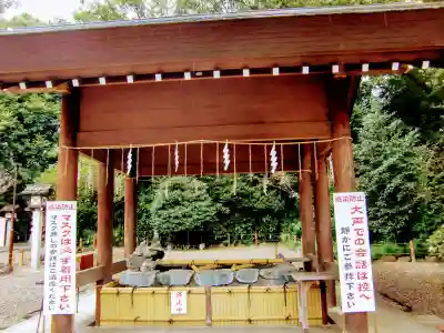 櫻木神社の手水舎