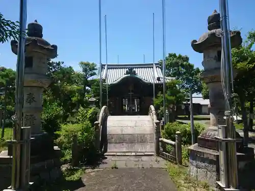 八幡神社の塔