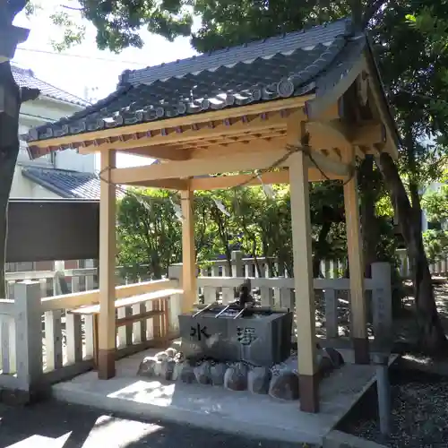 岐佐神社の手水