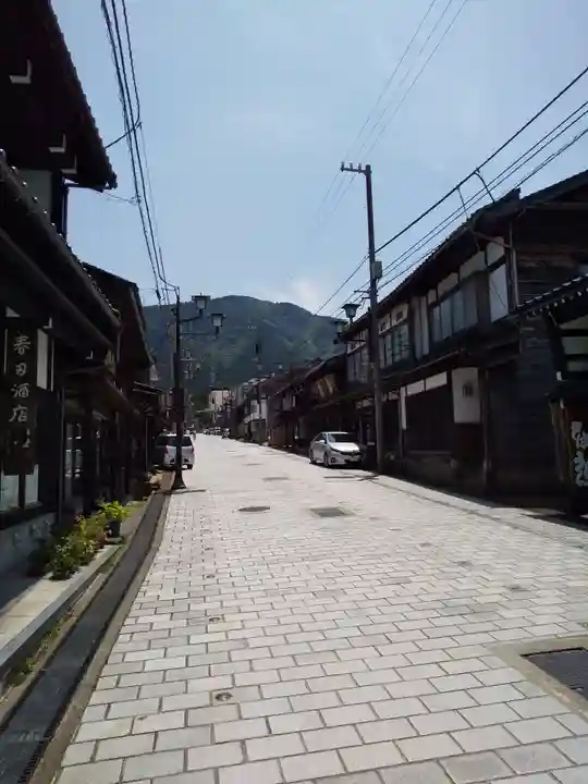 井波別院瑞泉寺の周辺