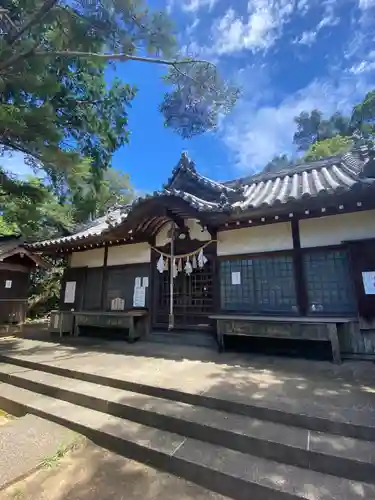 国玉神社の本殿