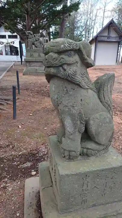 北広島市総鎮守 廣島神社の狛犬