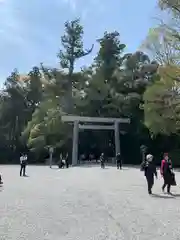 伊勢神宮外宮（豊受大神宮）の鳥居