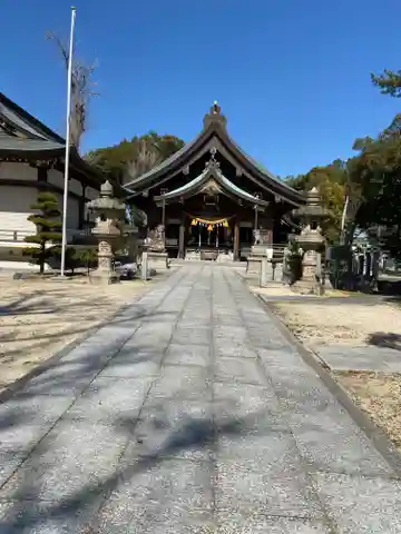 寺津八幡社(寺津町)の本殿・本堂
