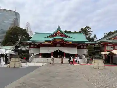 日枝神社の本殿・本堂